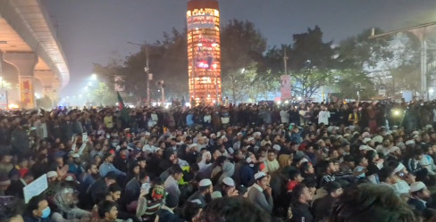 রাতভর শাহবাগ অবরোধের ঘোষণা ইনকিলাব মঞ্চের